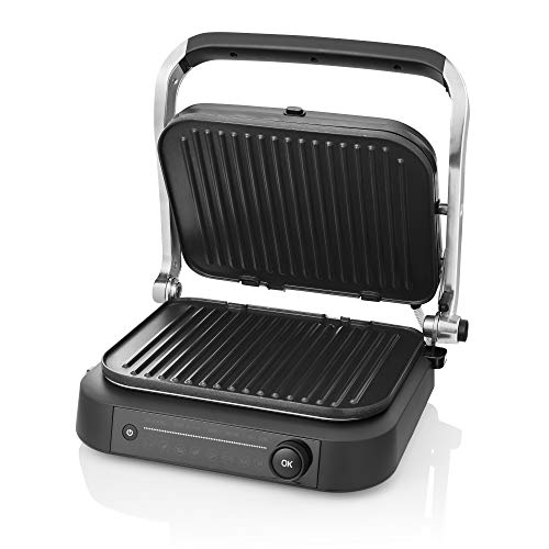 Plancha Grill Swan Stealth SP22140BLKN - Parrilla Digital 2100W