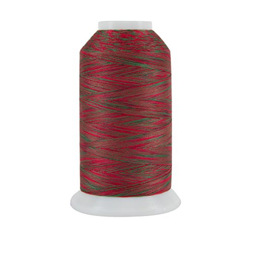 Superior Hilos 121029 X X1002 King Tut Holly y Ivy algodón Quilting Hilo, 2000 m