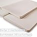 le vent Set of 2 Lined Bound Notebooks A5 – Each 200 Lay Flat Pages – 5x8 Hardcover Journal Refills – Fountain Pen Friendly 100 gsm Paper – 100% Recycled Notebook