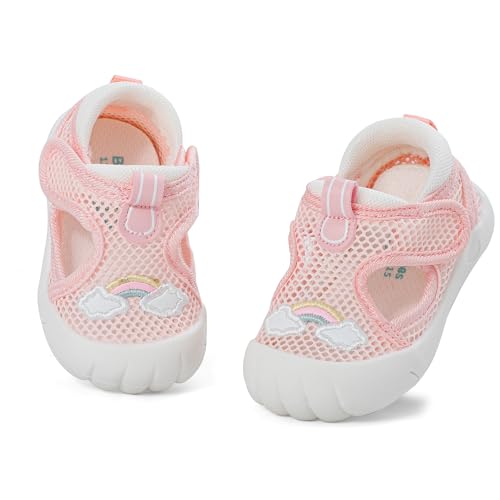 MK MATT KEELY Toddler Sandals Summer Kids Water Sandals Closed Toe Adjustable Water Shoes Outdoor Lightweight Beach Shower Shoes for Boys Girls