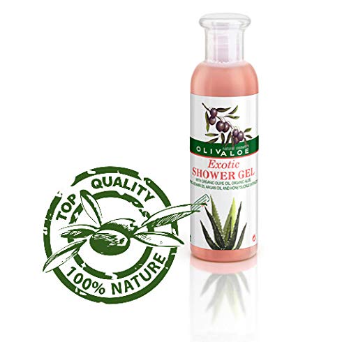 OLIVALOE 00173 - Gel de ducha Exótico, 200 ml, cosmética natural Cover
