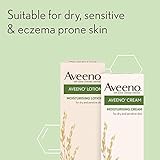 Aveeno Moisturising Cream (1x 100ml), Nourishing Body Lotion with Hydrating Colloidal Oatmeal, Full Body Moisturiser for Dry and Sensitive Skin, Suitable for Adults and Babies from 3 Months - Image 7