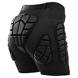 TOMSHOO Protektorenhose Herren/Damen Schutzhose Gepolstert Protektorhose H¨¹fte Protektor Widerstand Atmungsaktive Sporthose f¨¹r Eislaufen Skaten Skifahren Skater Snowboardanf?nger