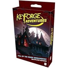 KeyForge Adventures Fall of House Gormangeist - A Mysterious Multiplayer Scenario EXPANSION! Cooperative Card Game for Kids and Adults, Ages 10+, 1-3 Players, 30-45 Min Playtime, Made by Ghost Galaxy