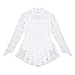 dPois Vestido Niña de Patinaje Artistico Maillot Ballet Manga Larga Traje Princesa...