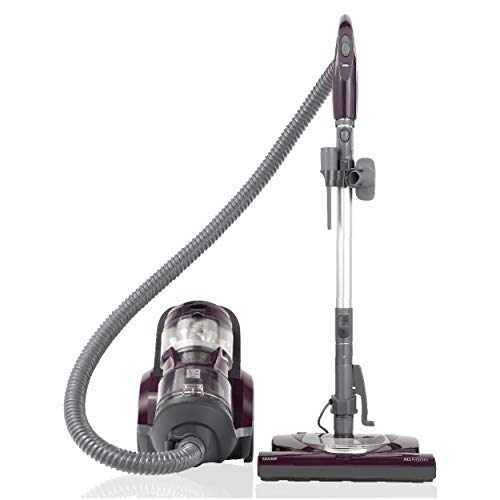 Kenmore Friendly Lightweight Bagless Compact Canister Vacuum with Pet Powermate, HEPA, Extended Telescoping Wand, Retractable Cord and 2 Cleaning Tools, Eggplant by Kenmore - Used condition - US$214.99