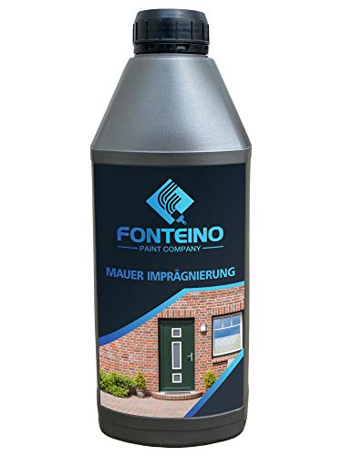 Preisvergleich Produktbild Mauer Imprägnierung Fassaden Wand Mauerabdichtung Keller Mauerversiegelung 1L