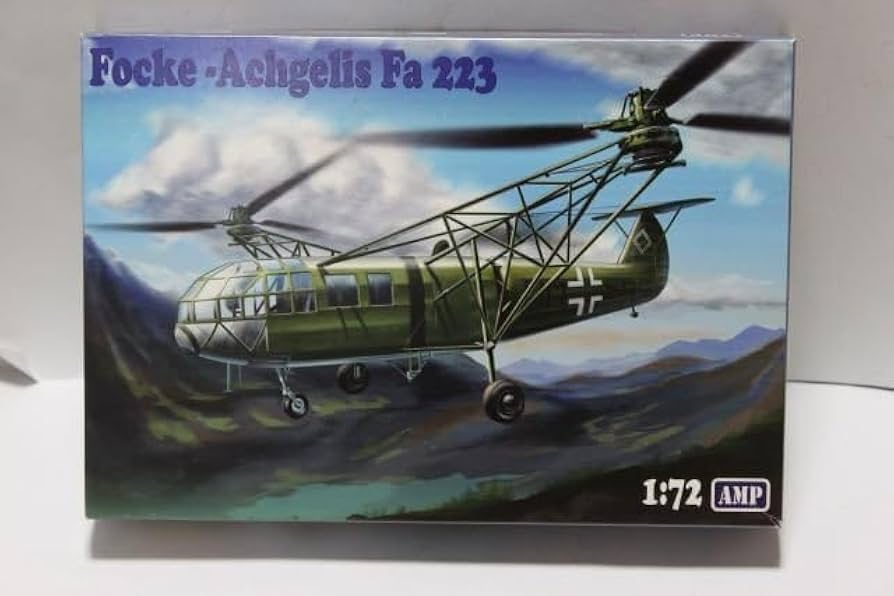 Amazon | ▽☆ AMP 1/72 Focke-Achgelis Fa 223 プラモデル