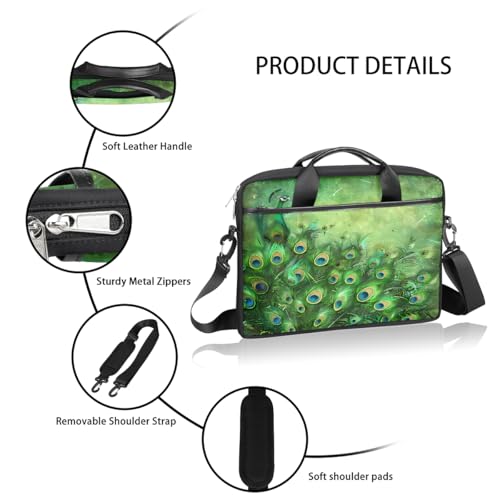 Bolso para portátil de 15 pulgadas con correa ajustable miniatura 4