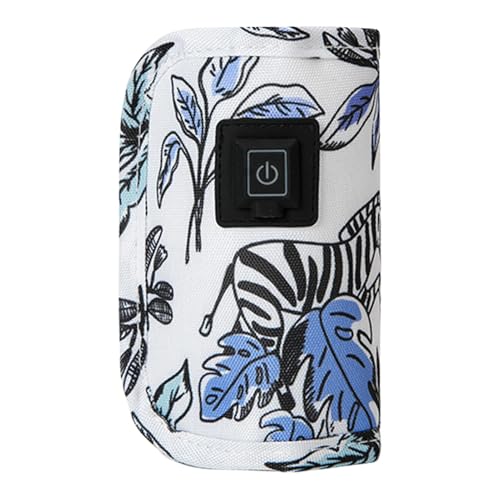 Baby Bottle Warmer Cover - USB Milk Warmer Sleeve, Insulated Bottle Heating Wrap | Portable Smart Rapid Heating Milk Bottle Holder, Travel Friendly Heated Bags Mug Warmer Sleeve for Moms The goo