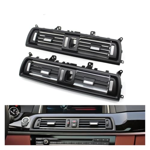 Grille de ventilation centrale résolvant le blocage d'aération sur BMW Série 5 F10