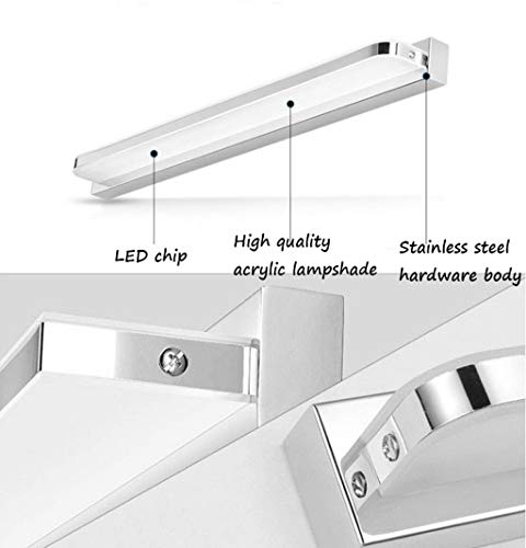 Miroir phares LED étanches résout le problème de buée en salle de bain - 4
