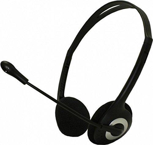 Approx Stereo Luce Regolabile Stereo Auricolare Con Microfono Integrato - Nero