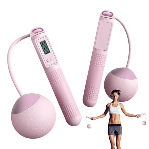 Cuerda de saltar de fitness para entrenar en la terraza o en el salón de casa