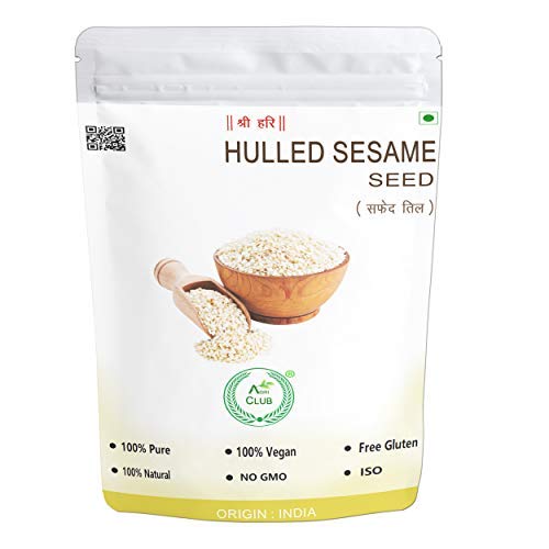 Hulled Sesame Seeds 2kg | Till | Tilhan | Safad Til | Agri Club (B08LBJWFB7) Amazon Price History, Amazon Price Tracker