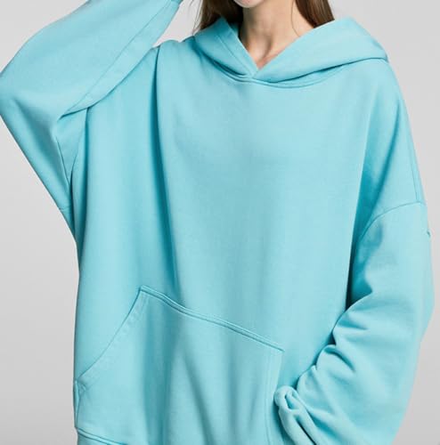 Mens Hoody Oversized Hoodie Unisex Heavyweight Sweatshirt Plain Hoodies for Men Women Couples4