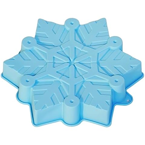 Silver-Stage Snowflake Silicone Baking Mould Cover
