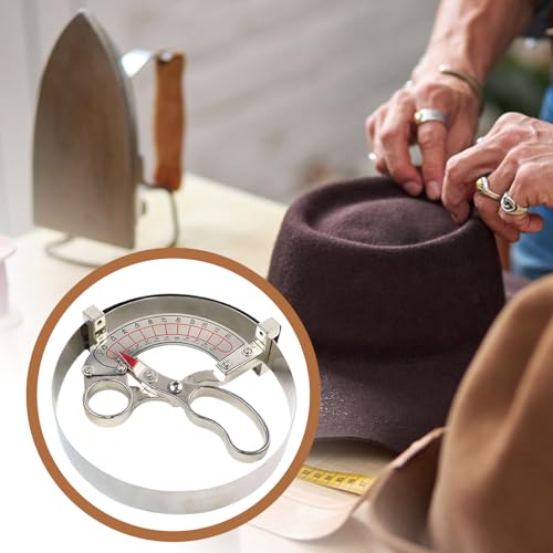 Hat Size Measurer | Precision Head Measuring Device | Portable and Accurate Inner Circumference Ruler for Sewing, Knitting and Crafts - Image 3