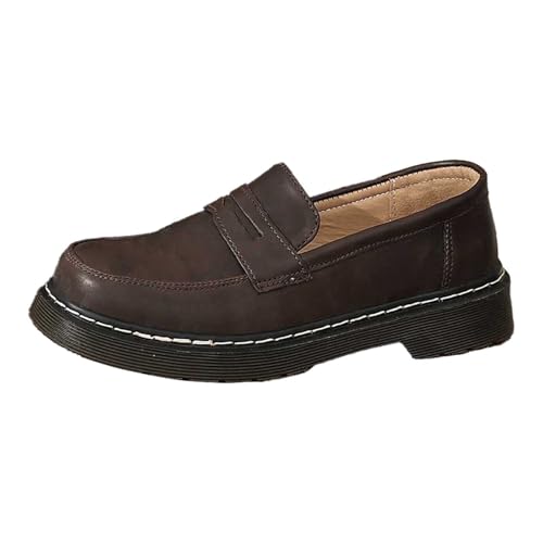 Chaussures plates confortables en cuir pour éviter les pieds fatigués lors de la marche