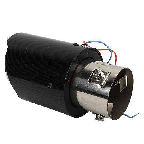 Embout silencieux échappement carbone LED tube lumineux voiture course tuning