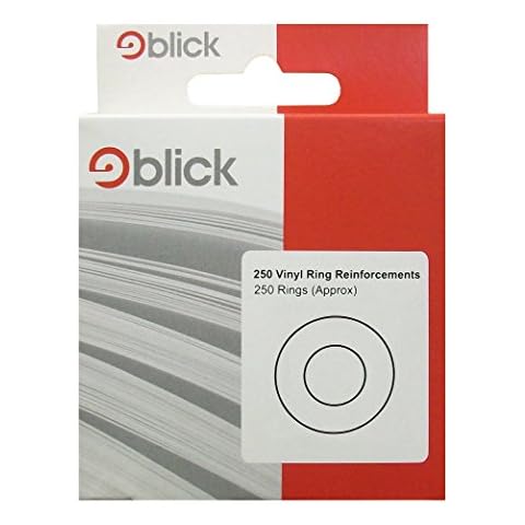 BLICK Vinyl Reinforcement Rings Per Dispenser Box of 250) Cover