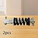 FytStycale 2 Pieces Mountain Bike Shock Absorbers Parts Aluminum Steel Bicycle Rear Shock Absorbers for Beginners Outdoor Activities