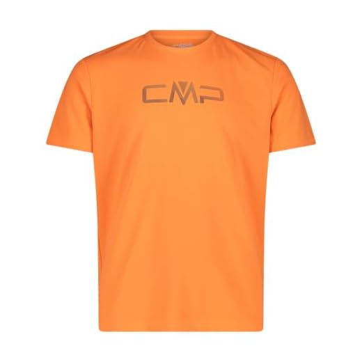 CMP - T-Shirt da Uomo, Flame-Antracite, 48