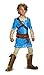 Link Breath Of The Wild Deluxe Costume, Blue, X-Large (14-16)