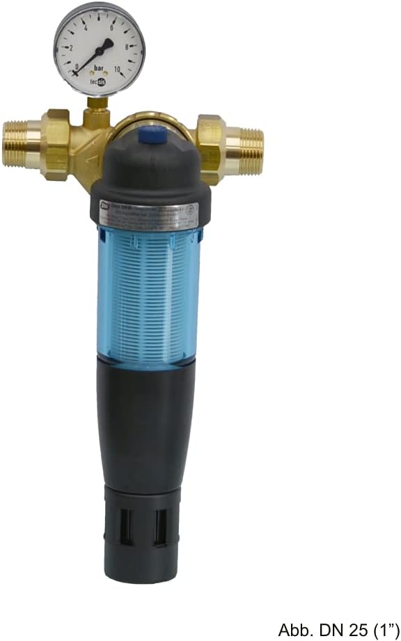 Syr Duo DFR 3/4-Inch Backwash Filter with Pressure Reducer - DN20 No.2314.20.000
