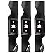 CUB CADET 942-0645 14.88" Blade 2N1 Hi Lift Triple Rear Bagger 821 678 602 601 3-PACK