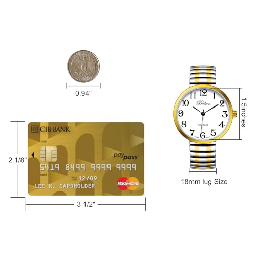 Stylish Lavender Oversized Face Stretch Band Fashion Watch with Japanese Quartz Movement - Image 6