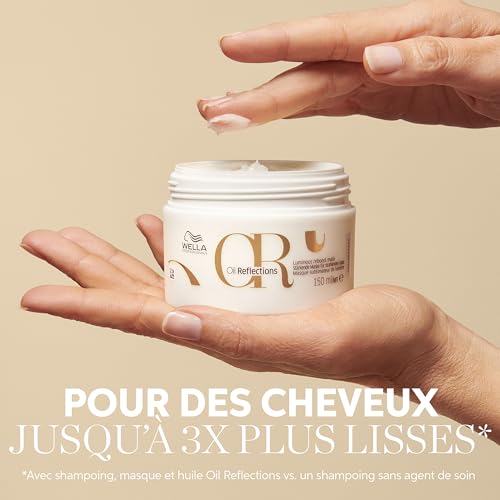 Wella Professionals OIL REFLECTIONS Masque nourrissant sublimateur de lumière – pour des cheveux lumineux et lisses, 500 ml – vue 2