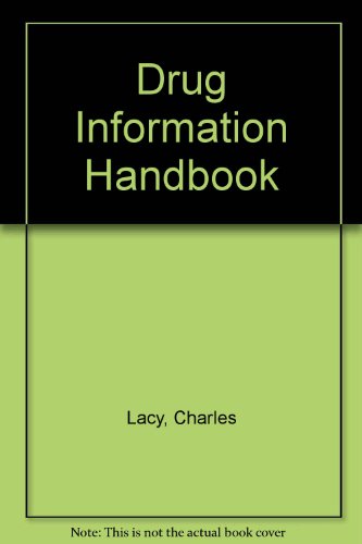Drug Information Handbook 0916589579 Book Cover