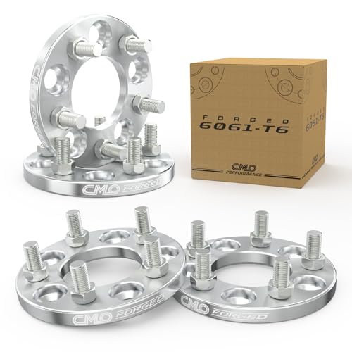 Customadeonly 5x114.3 to 5x100 Wheel Adapters (4pcs 15mm Thick) 73mm Bore M12x1.5 Studs -Allow 5x114.3 Hub to Mount 5x100 Wheel -Trimming Factory Studs May Required