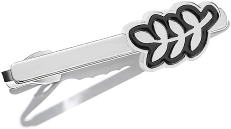 Enamel Tie Bar Clips for Men Shirt Note Wedding Gift Jewelry
