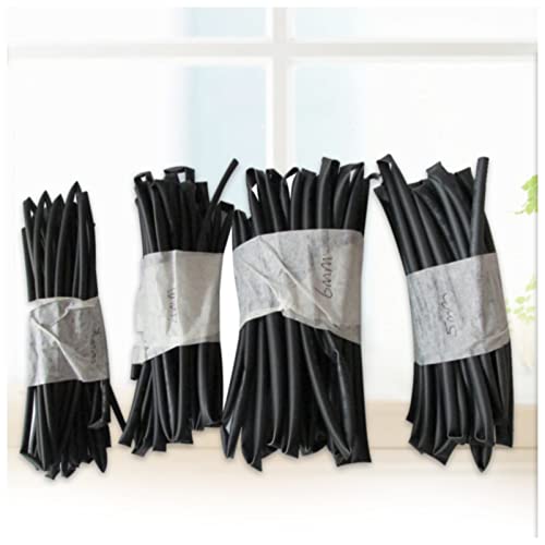 Tubo termoretraibile, utensili for elettricisti, Guaina termoretraibile 4 pezzi/set Poliolefina 3mm 4mm 5mm 6mm Diametro filo avvolgente Guaina isolata Tubo termorestringente Apparecchiature elettrich