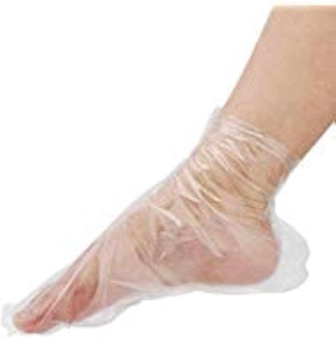 Paraffin Bath Liners for Foot Pedicure Hot Spa Wax Treatment, Larger Thicker Thermal Therapy Feet Covers Bags Plastic Socks Liners