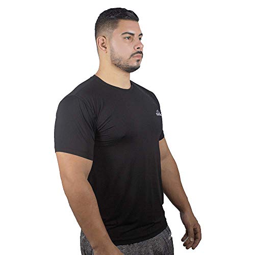 Camiseta Masculina Solis Tech Esporte Preta Tamanho:GG