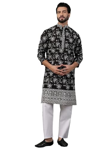 Kurta en coton anti-transpiration homme Sojanya tenue confortable pour cérémonies d'été