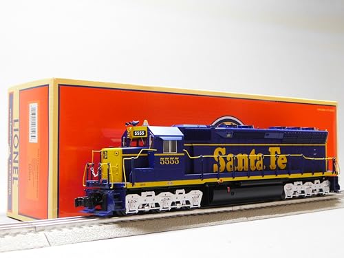 LIONEL Santa FE SUPERBASS SD45 Diesel Engine #5555 Non-Powered O Gauge 2433529