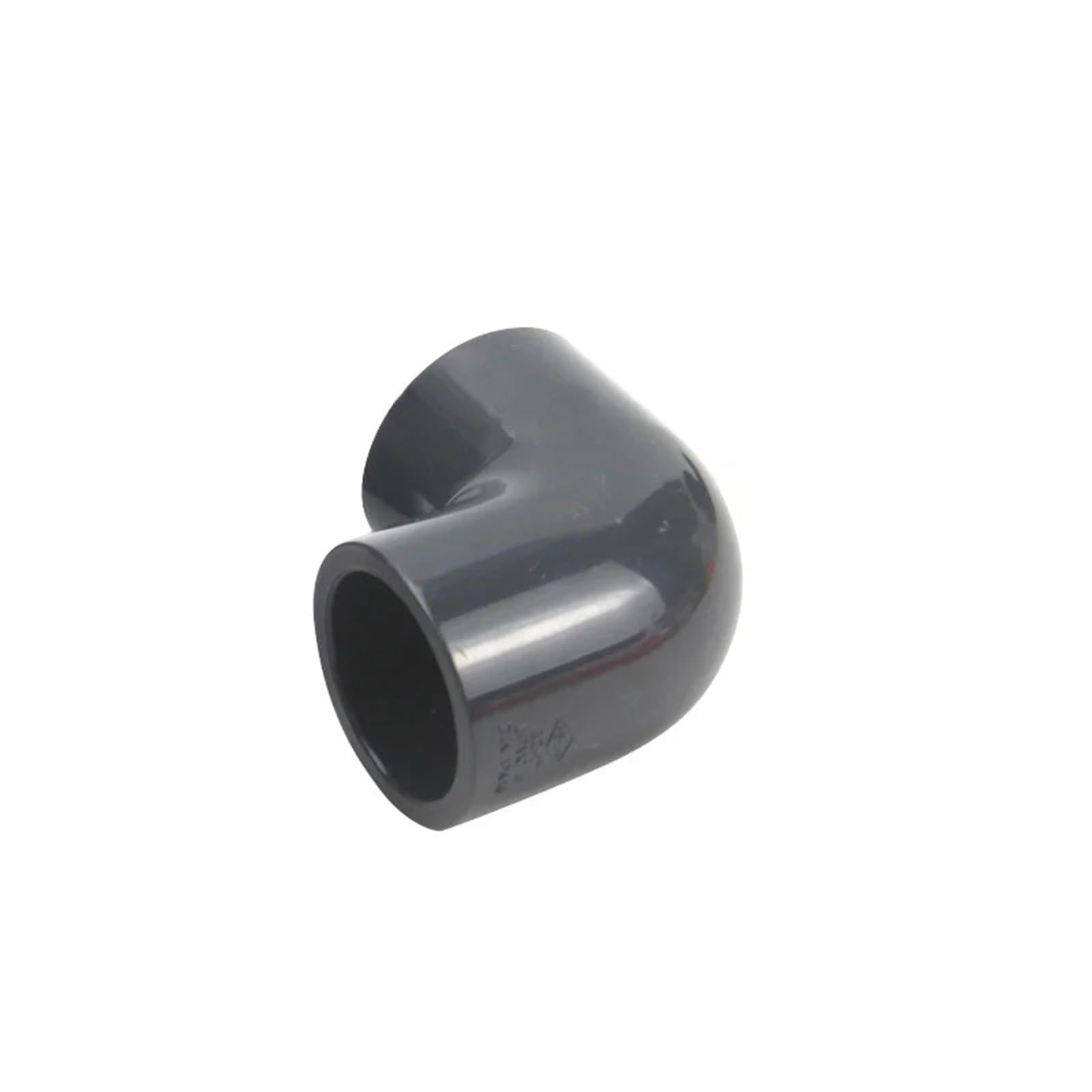 Codo Pvc Conector De PVC Gris Y Negro, Juntas De Codo De PVC, Herramientas for Peceras, Conectores De Tuberías De Agua for Riego De Jardín, 1 Uds.(110mm)