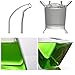 ELETON Oil or Vinegar Dispenser with Drip-free Spouts,Glass Olive Oil Cruet (8 oz)