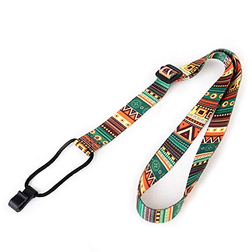 Ukulélé Sangle de style ethnique durable réglable avec ruban à clipser pour ukulélé Hawaï - Les Beatles, Paul McCartney, John Lennon, RIngo Starr, George Harrison Ukulélé Sangle de style ethnique durable réglable avec ruban à clipser pour ukulélé Hawaï