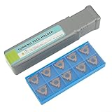 Jonikuper SER1212H12H16 Portautensili CNC per tornio, include 10 inserti filettati 16ER AG...