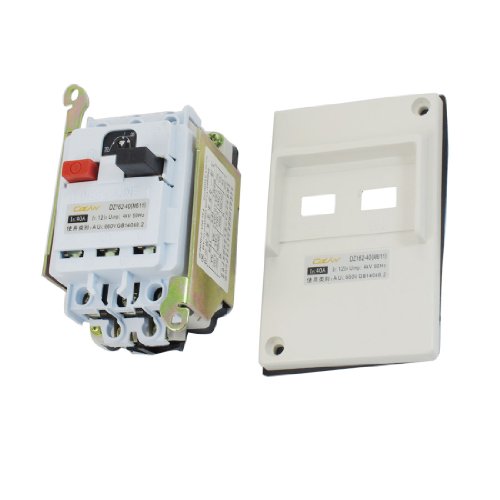 Disjoncteur blanc DZ162-40 haute tension AC 660V 40A en plastique isolant
