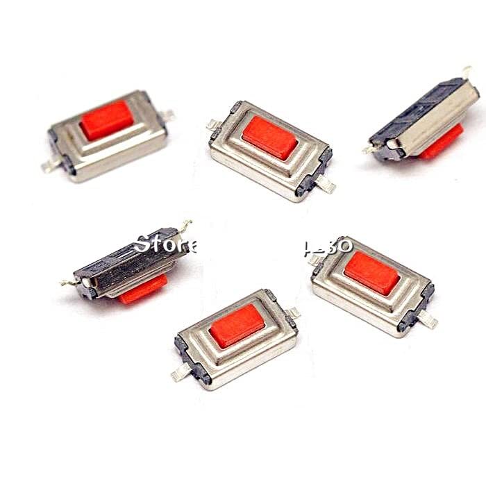 Interruptor táctil 3*6*2.5 microinterruptor SMD para reparación electrónica y proyectos DIY 50pcs