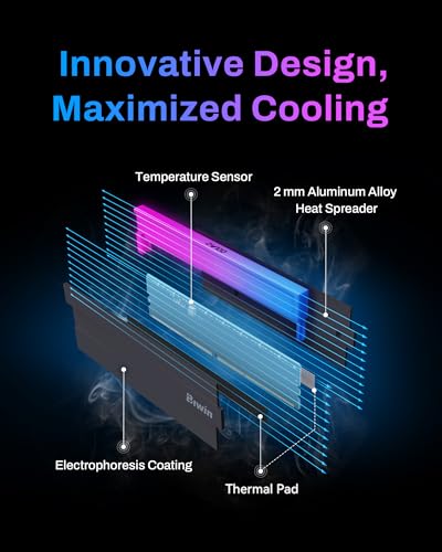 Image of BIWIN Black Opal DW100 DDR5 RGB RAM 32GB (16GBx2) 6000MHz CL30 Comptuer Memory XMP 3.0 AMD EXPO Intel XMP Compatible-Black