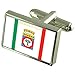 Produktbild Select Gifts Region Apulien Italien Flagge Manschettenknöpfe graviert Box