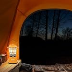 Camelion Rechargeable LED Camping Lantern, 800 Lumens, Dimmable, Orange - Image 5