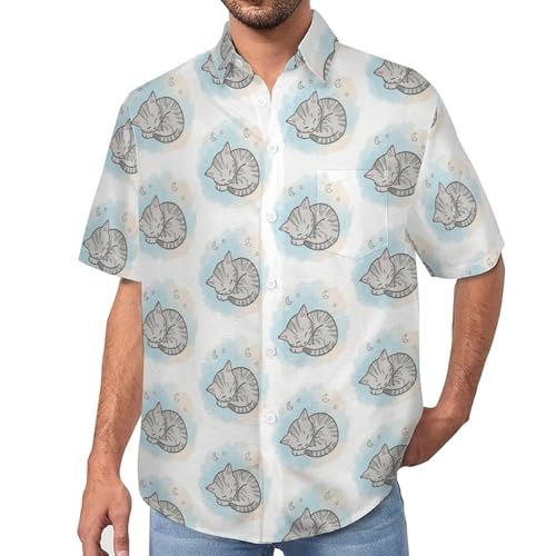 Chemise dessin animé homme pour rompre avec la monotonie des hauts d'été ordinaires